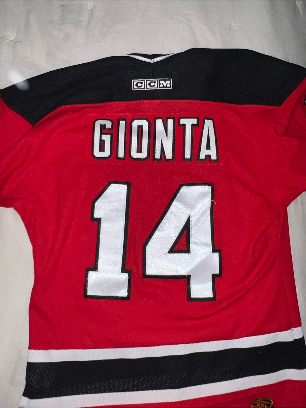 NJD Devils Hockey Jersey - Gionta #14